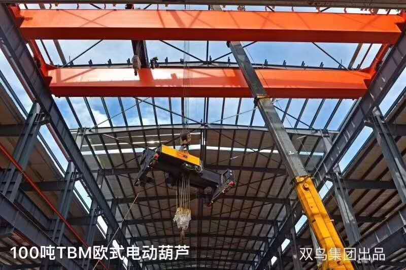 100 tons TBM European electric hoist